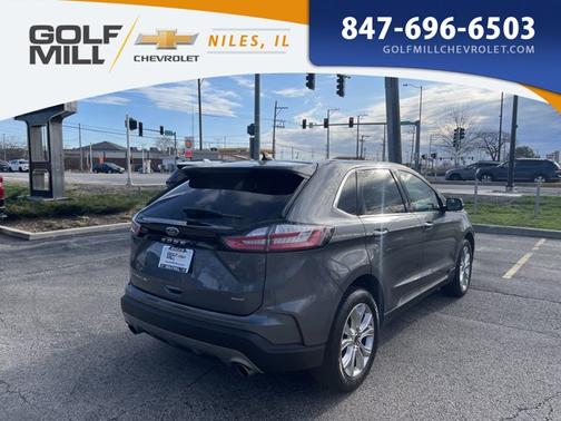 CARBONIZED GRAY 2024 Ford Edge Titanium