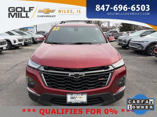 Radiant Red Tintcoat 2023 Chevrolet Traverse RS