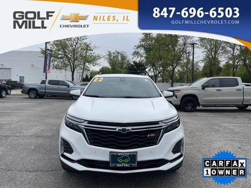 Summit White 2022 Chevrolet Equinox AWD RS