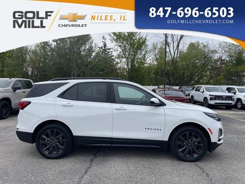Summit White 2022 Chevrolet Equinox AWD RS
