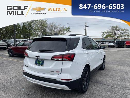 Summit White 2022 Chevrolet Equinox AWD RS
