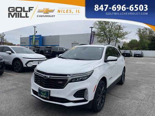 Summit White 2022 Chevrolet Equinox AWD RS