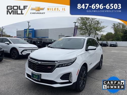 Summit White 2022 Chevrolet Equinox AWD RS