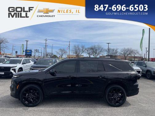 Mosaic Black Metallic 2025 Chevrolet Traverse RS