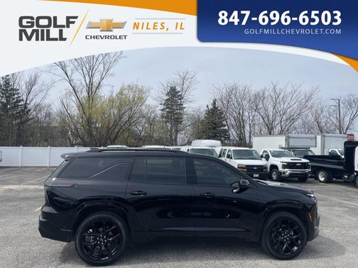 Mosaic Black Metallic 2025 Chevrolet Traverse RS