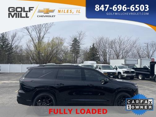 Mosaic Black Metallic 2025 Chevrolet Traverse RS