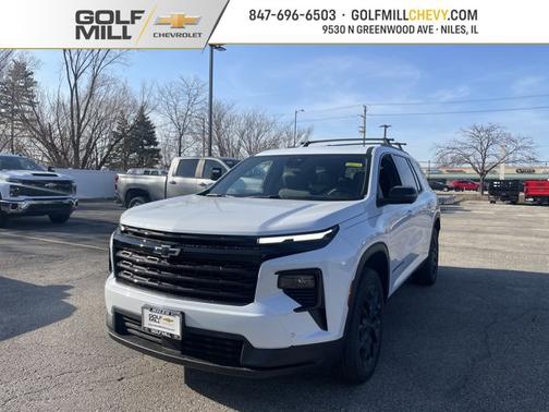 Polar White Tricoat 2026 Chevrolet Traverse LT