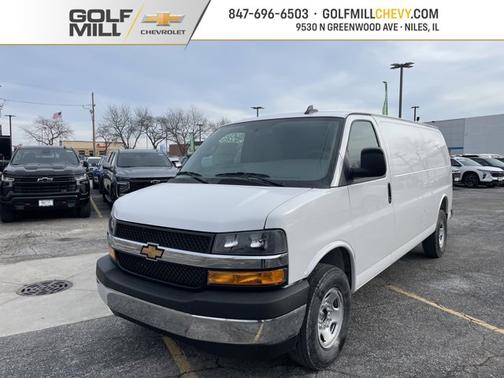 Summit White 2025 Chevrolet Express 2500 LT