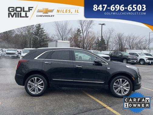 Stellar Black Metallic 2025 Cadillac XT5 Premium Luxury
