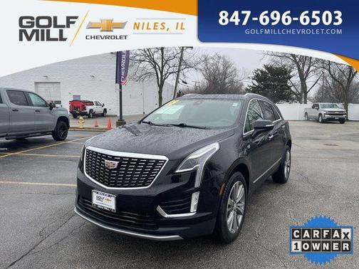 Stellar Black Metallic 2025 Cadillac XT5 Premium Luxury