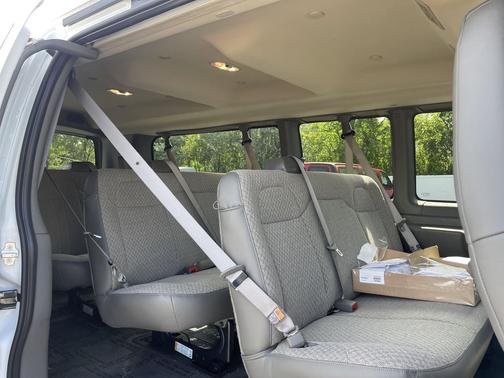 Summit White 2026 Chevrolet Express 3500 3500 Extended Wheelbase, LT, RWD