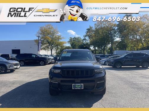 Diamond Black Crystal Pearlcoat 2023 Jeep Grand Cherokee L Limited