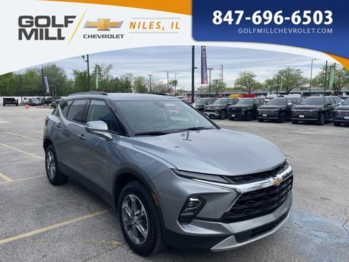 Sterling Gray Metallic 2024 Chevrolet Blazer 3LT