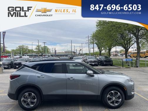 Sterling Gray Metallic 2024 Chevrolet Blazer 3LT