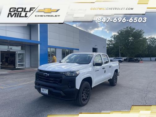 Summit White 2026 Chevrolet Colorado WT