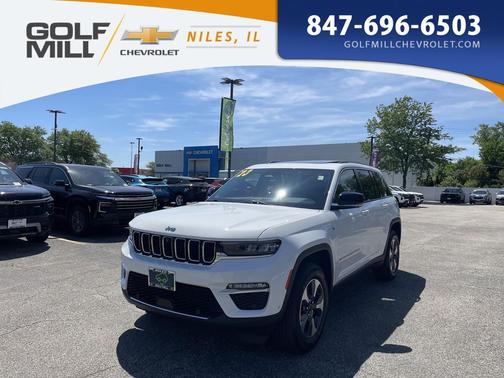 Bright White Clearcoat 2023 Jeep Grand Cherokee 4xe Base