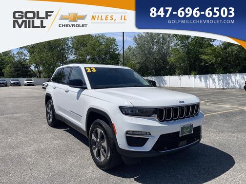 Bright White Clearcoat 2023 Jeep Grand Cherokee 4xe Base