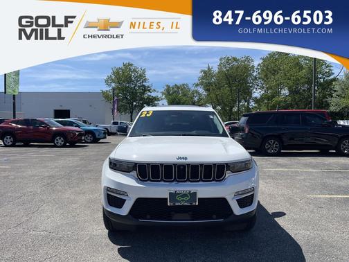Bright White Clearcoat 2023 Jeep Grand Cherokee 4xe Base