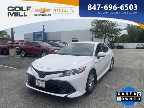 Super White 2020 Toyota Camry LE