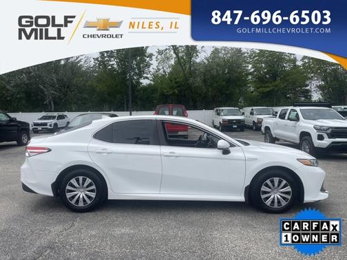 Super White 2020 Toyota Camry LE