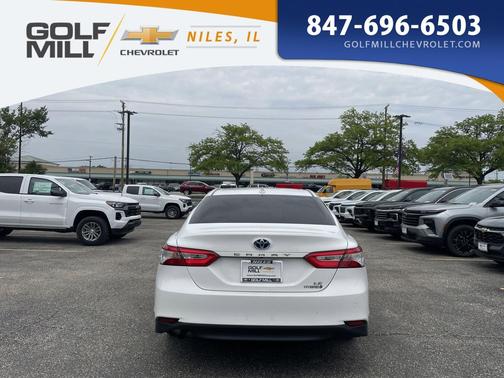 Super White 2020 Toyota Camry LE