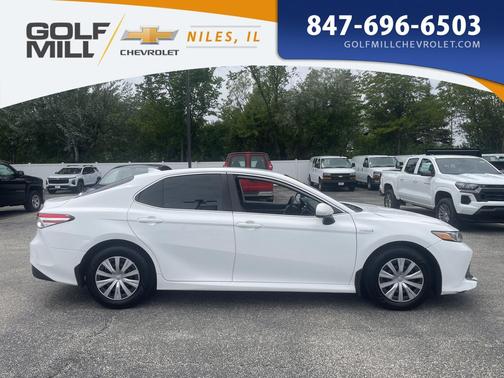 Super White 2020 Toyota Camry LE