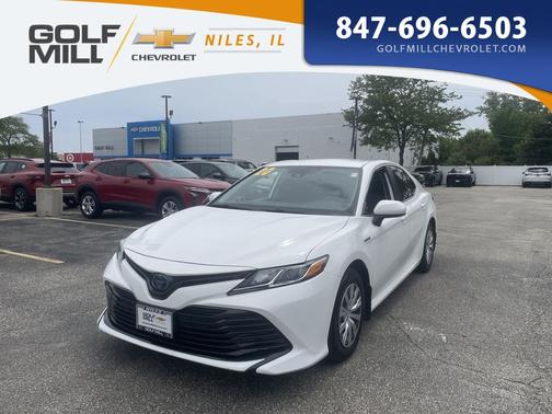 Super White 2020 Toyota Camry LE