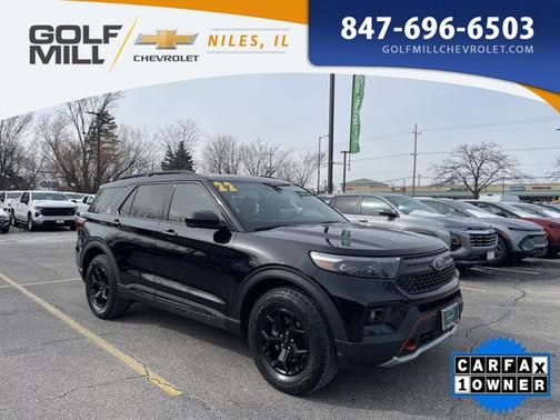 AGATE BLACK METALLIC 2022 Ford Explorer Timberline