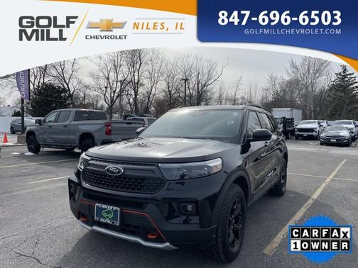 AGATE BLACK METALLIC 2022 Ford Explorer Timberline