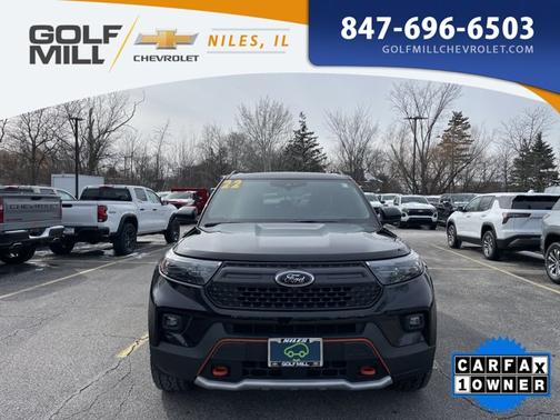 AGATE BLACK METALLIC 2022 Ford Explorer Timberline