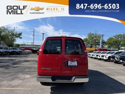 Victory Red 2011 Chevrolet Express 1500 Work Van
