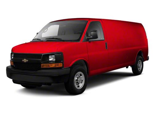 Victory Red 2011 Chevrolet Express 1500 Work Van