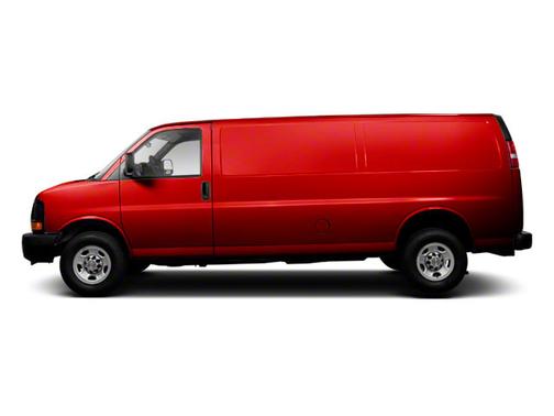 Victory Red 2011 Chevrolet Express 1500 Work Van