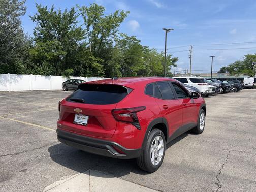 Apex Red 2026 Chevrolet Trax LS
