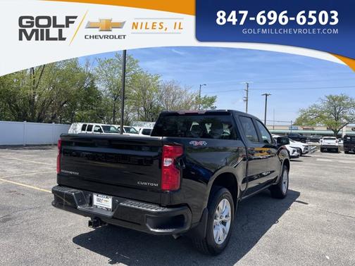 Black 2023 Chevrolet Silverado 1500 Custom