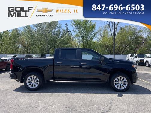 Black 2023 Chevrolet Silverado 1500 Custom