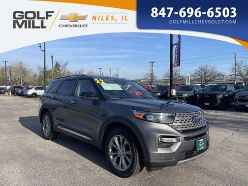 CARBONIZED GRAY METALLIC 2022 Ford Explorer Limited