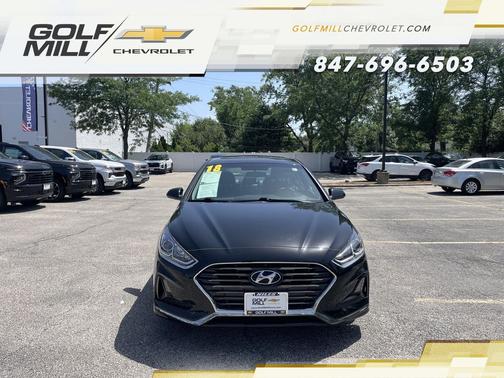 Phantom Black 2018 Hyundai SONATA SE