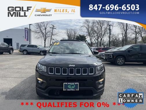 Black 2020 Jeep Compass Latitude
