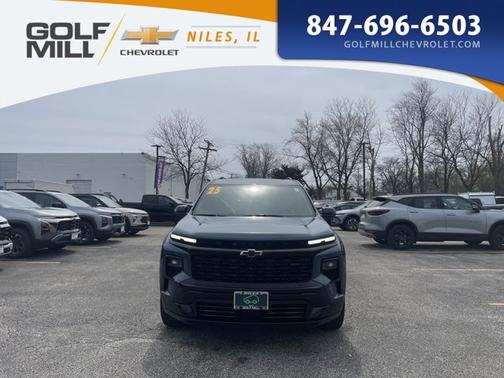 Lakeshore Blue Metallic 2025 Chevrolet Traverse RS