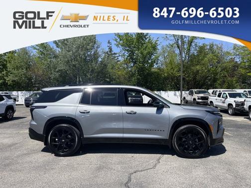 Sterling Grey Metallic 2025 Chevrolet Traverse RS