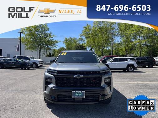 Sterling Grey Metallic 2025 Chevrolet Traverse RS