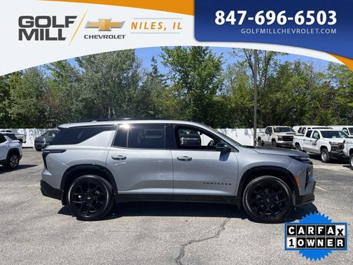 Sterling Grey Metallic 2025 Chevrolet Traverse RS
