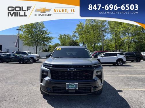 Sterling Grey Metallic 2025 Chevrolet Traverse RS