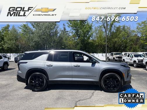 Sterling Grey Metallic 2025 Chevrolet Traverse RS