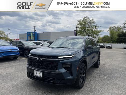 Lakeshore Blue Metallic 2026 Chevrolet Traverse RS
