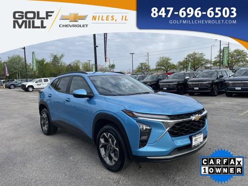 Marina Blue Metallic 2025 Chevrolet Trax LT