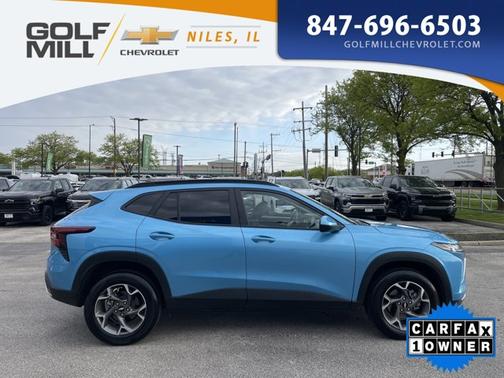Marina Blue Metallic 2025 Chevrolet Trax LT