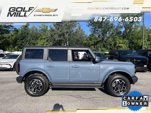 AZURE GRAY MET TRI-COAT 2025 Ford Bronco Outer Banks