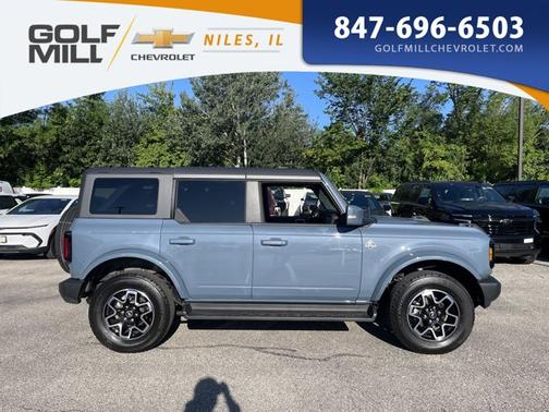 AZURE GRAY MET TRI-COAT 2025 Ford Bronco Outer Banks